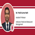 Institute of Hotel and Restaurant Management, Assistant Professor: Mr. Pratik Kumar Nath Interview
